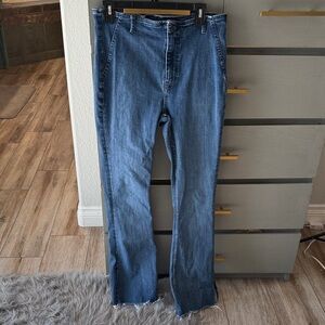 We The Free Straight-Leg Jeans in Medium Blue Denim